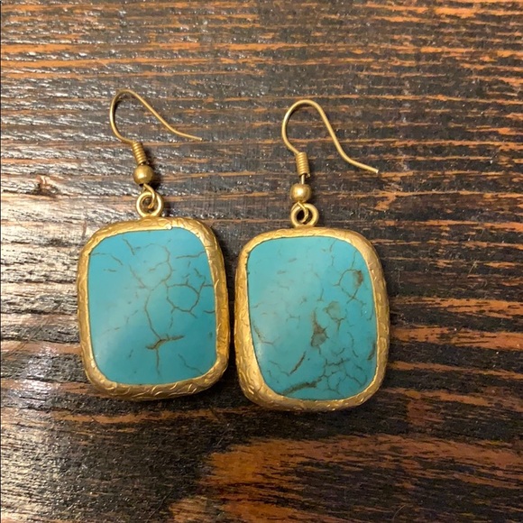 Turquoise Earrings - Picture 6 of 7